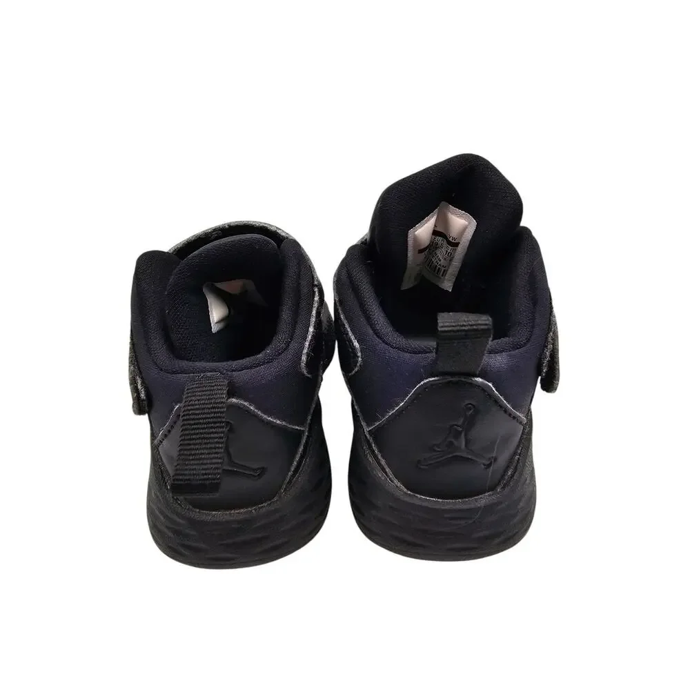 Jordan Formula 23 BT toddler baby shoes Sz 4C Solid Black